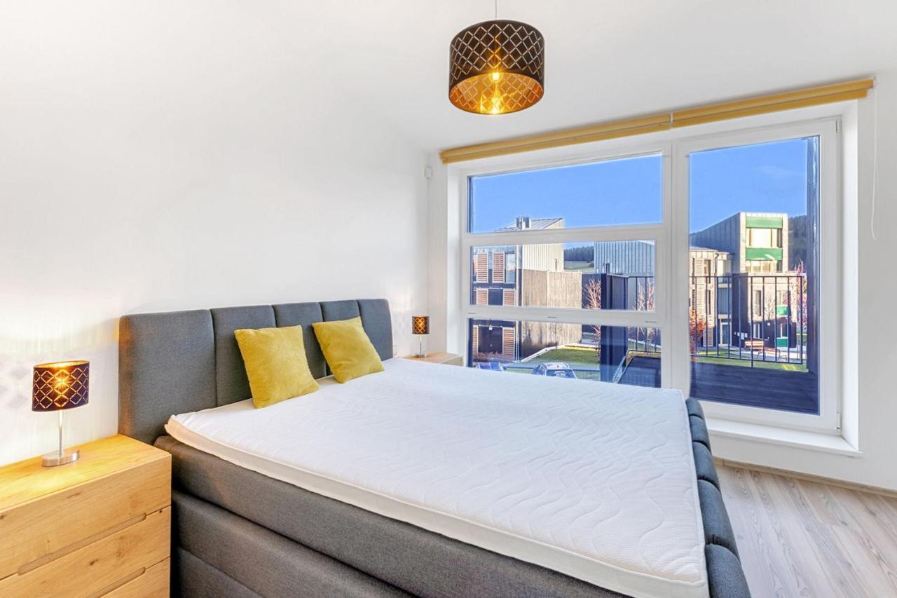 Miky Apartman Klinovec Garden Loučná pod Klínovcem Dış mekan fotoğraf